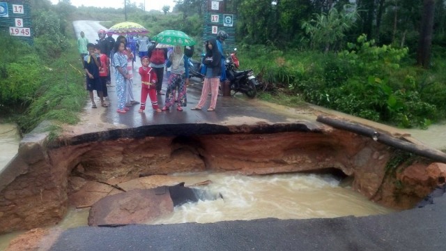 Banjir di Bangka Belitung. (Foto: Dok. BNPB)