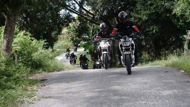Road Trip kumparan Yamaha Vixion (Foto: Helmi Afandi Abdullah/kumparan)