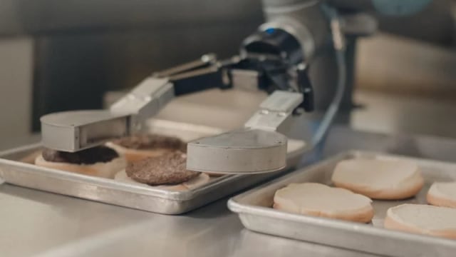 Flippy, robot koki burger. (Foto: Miso Robotics)