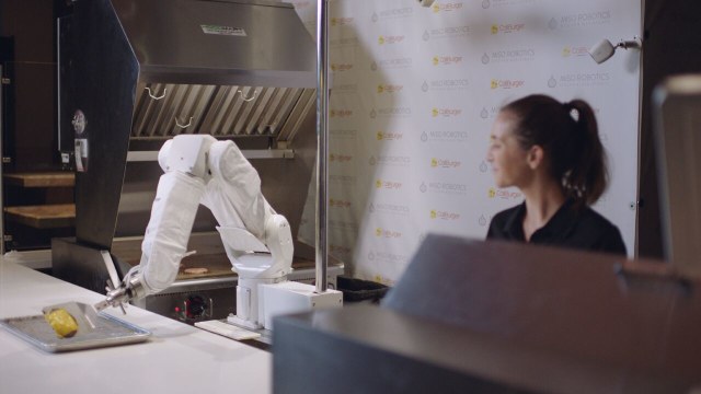 Flippy, robot koki burger. (Foto: Miso Robotics)