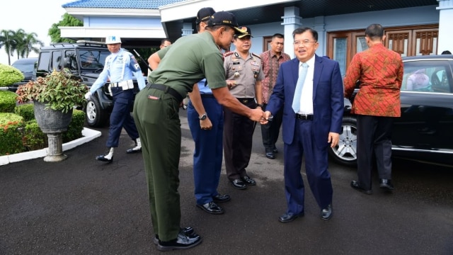 Jusuf Kalla kunjungan kerja ke UNS Jateng. (Foto: Dok. Setwapres)