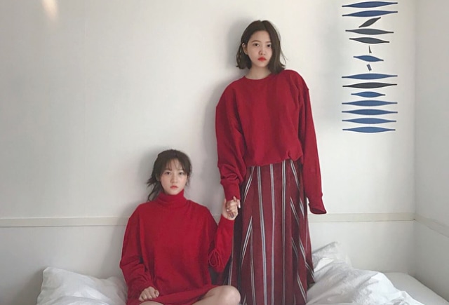 KIm Sae-ron dan Yeri 'Red Velvet' (Foto: Instagram @ron_sae)