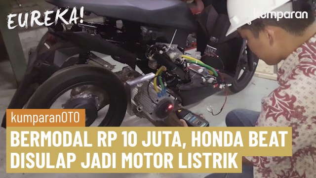 Menanti Honda BeAT Listrik Bergaya Futuristik Karya Modifikator Indonesia (100289)