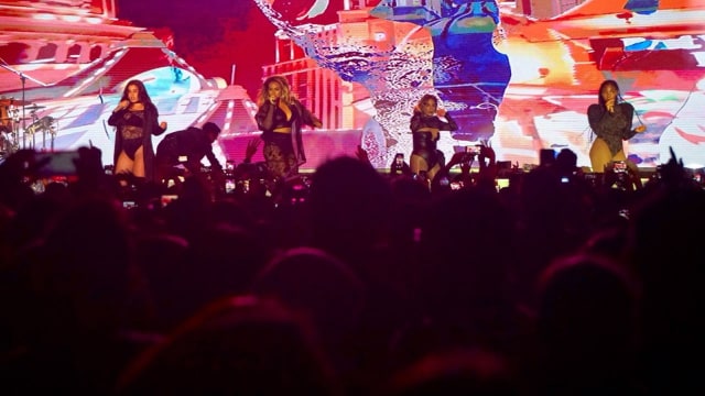 Konser Fifth Harmony di Jakarta. (Foto: Fanny Kusumawardhani/kumparan)
