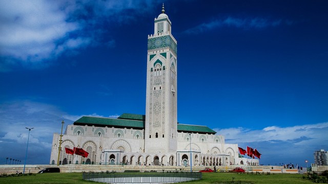 Hasan II Mosque. (Foto: Flickr/Hannah Vio)