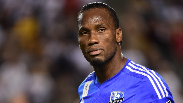 Striker Pantai Gading, Didier Drogba. (Foto: FREDERIC J. BROWN/AFP)