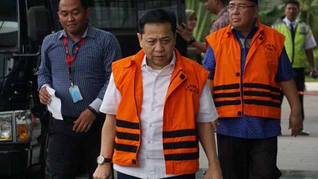 Setya Novanto di Gedung KPK