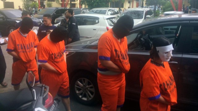 Polisi Bekuk Komplotan Tuyul Taksi Online (Foto: Phaksy Sukowati/kumparan)