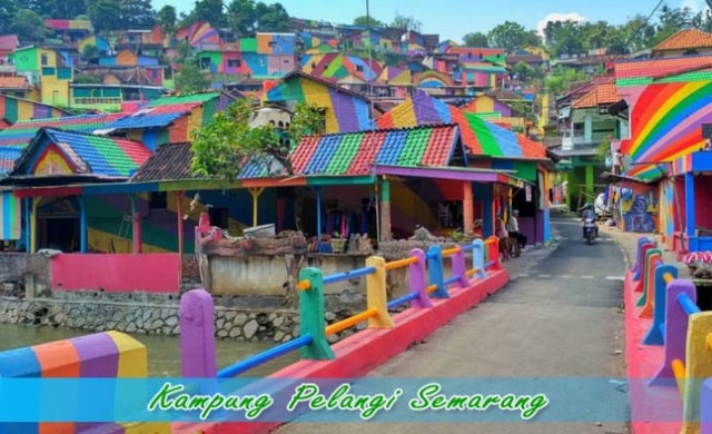 Kampung Pelangi Menjadi Wisata Baru di Tengah Kota Semarang (2)