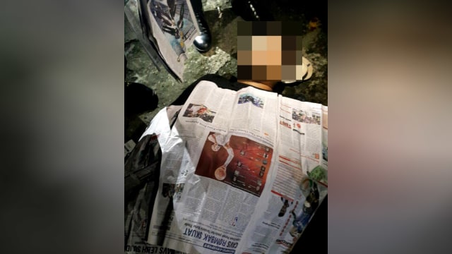 Pria tewas di Cipinang Muara Raya. (Foto: Dok. Istimewa)