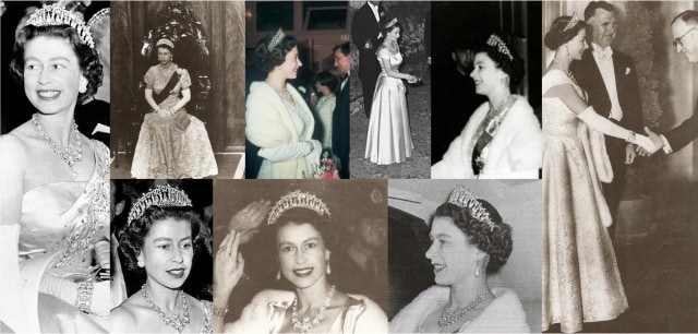 Tiara ini sering dipakai oleh Ratu Elizabeth II (Foto: The Royal Order of Sartorial Splendor)