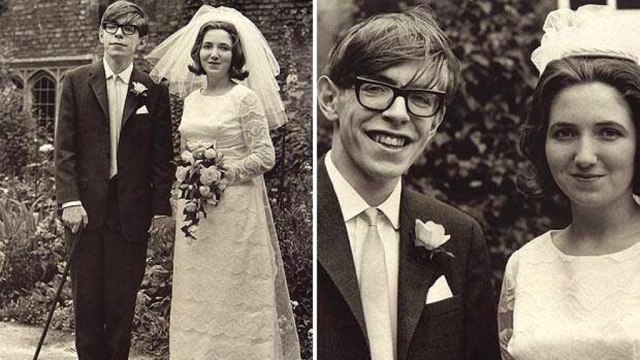 Pernikahan Stephen Hawking dan Jane Hawking. (Foto: Instagram  @elephantjournal)
