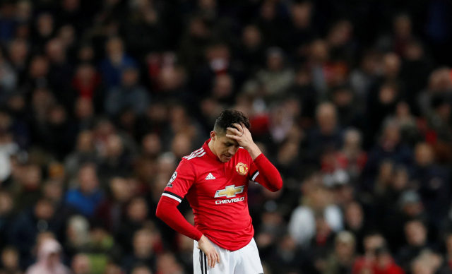 Alexis Sanchez di Manchester United (MU). Foto: REUTERS/David Klein 