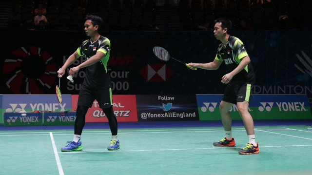 Hendra/Ahsan di All England 2018