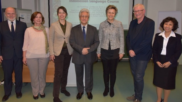 University of Vienna Buka Program Bahasa Indonesia (Foto: dok. KBRI Wina)