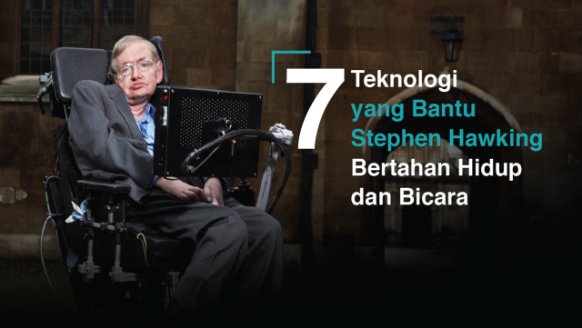 7 Teknologi Bantu Stephen Hawking Bicara. (Foto: Putri Sarah Arifira/kumparan)