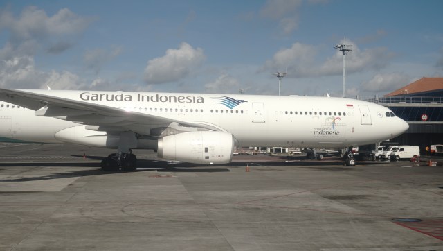 Pesawat Garuda Indonesia (Foto: Helmi Afandi/kumparan)