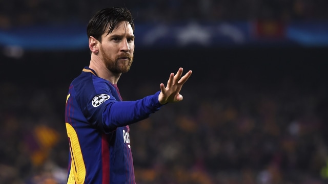 Bintang Barcelona, Lionel Messi. (Foto: Josep Lago/AFP)