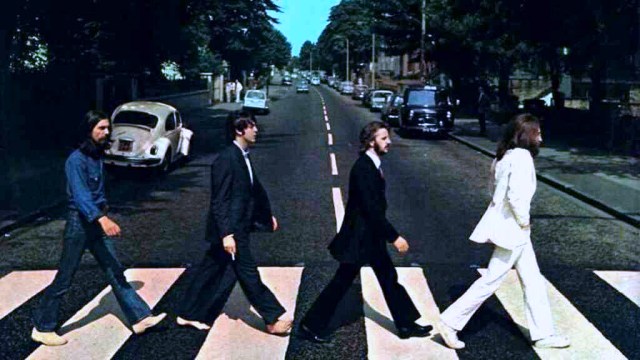The Beatles di Abbey Road (Foto: Flickr / Roger)