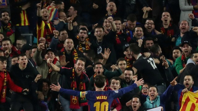 Bintang Barcelona, Lionel Messi. (Foto: Susana Vera/Reuters)