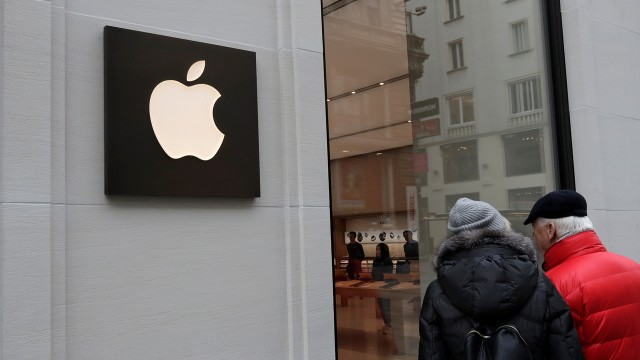 Perusahaan teknologi Apple. (Foto: Heinz-Peter Bader/Reuters)