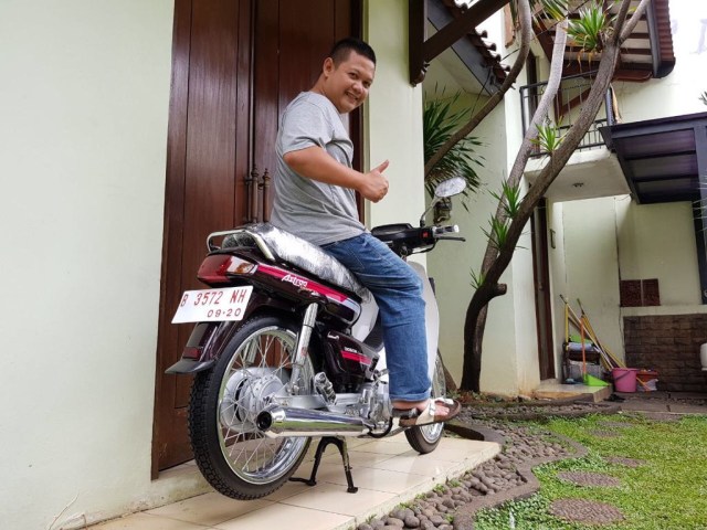 Honda Astrea Grand 1991 (Foto: Dokumen pribadi Zubastian Rahman)