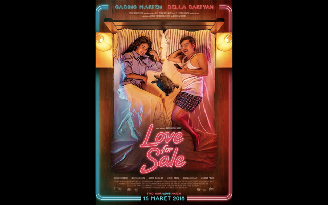 Poster film Love for Sale (Foto: Dok: Shandy Gasella)