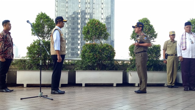 Anies Baswedan di Intiland Tower (Foto: Nabilla Fatiara/kumparan)