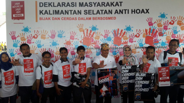 Warga Kalimantan Selatan Deklarasi Anti Hoax