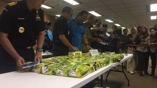 Rilis BNN di Taman Anggrek (Foto: Reki Febrian/kumparan)