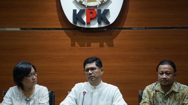 Konferensi pers KPK dan Komnas HAM (Foto: Irfan Adi Saputra/kumparan)