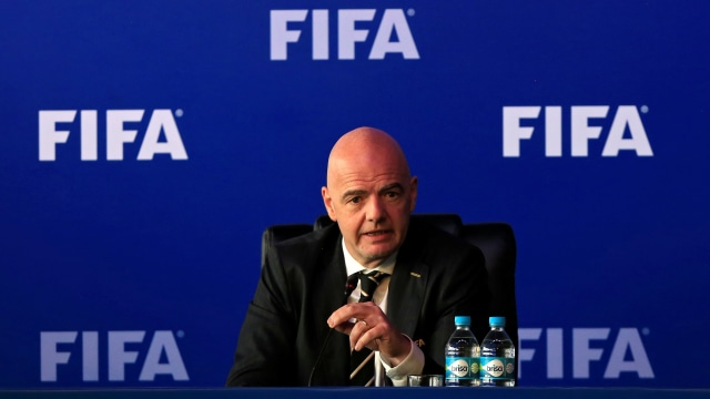 Presiden FIFA, Gianni Infantino. (Foto: REUTERS/Jaime Saldarriaga)
