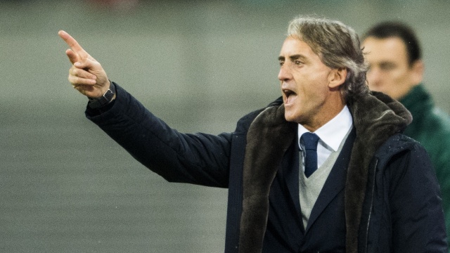 Roberto Mancini kala menukangi Zenit. (Foto: Robert Michael/AFP)