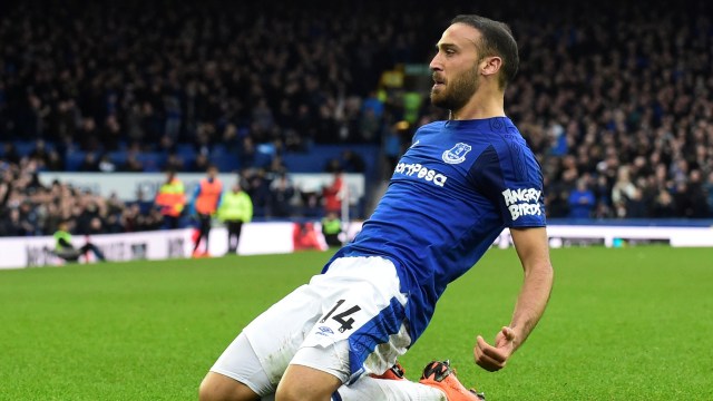 Tosun mulai bependar bersama Everton. (Foto: REUTERS/Rebecca Naden)