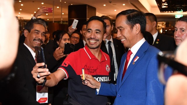 Jokowi dan Iriana Tiba di Wellington (Foto: Biro Pers Setpres)