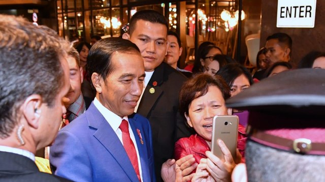 Jokowi dan Iriana Tiba di Wellington (Foto: Biro Pers Setpres)