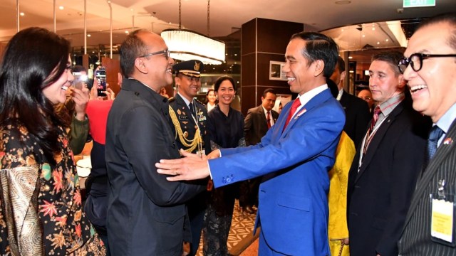 Jokowi dan Iriana Tiba di Wellington (Foto: Biro Pers Setpres)