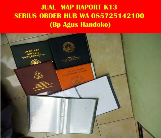 Wa 085725142100, Map Raport Makassar , Map Raport Polos, Map Raport K13 Solo, Map Raport (4)