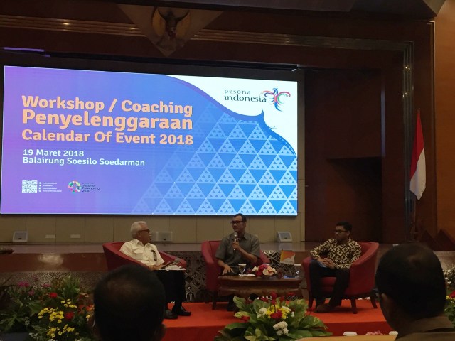 Coaching CoE Kemenpar 2018 (Foto: Helinsa Rasputri/kumparan)