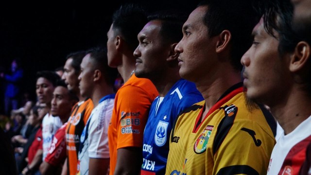 Suasana Launching Liga 1. (Foto: Jamal Ramadhan/kumparan)
