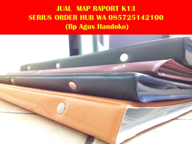 Wa 085725142100, Map Raport K13,  Map Raport Makassar , Map Raport Polos, Map Raport K13 