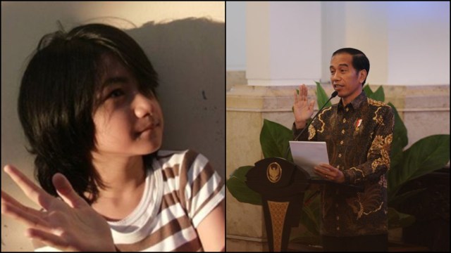Jokowi respons surat dari bocah difabel (Foto: Dok. Biro Pers Setpres, Instagram @bulankarn)