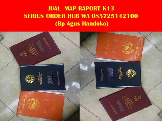 Wa 085725142100, Map Raport K13,  Map Raport, Map Raport Jogja, Map Raport K13 (1)