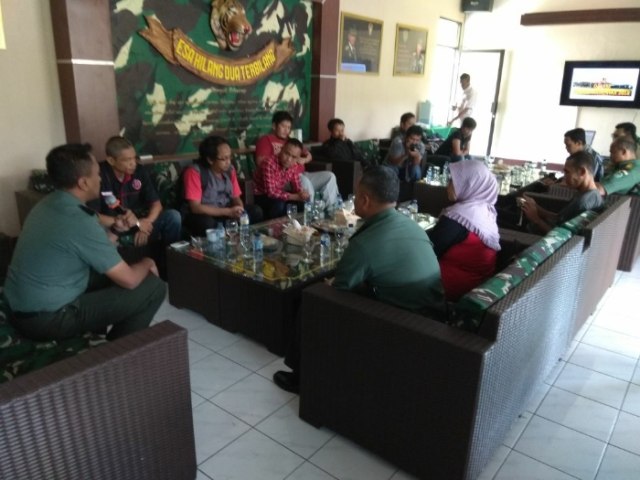 Pesan Dandim Kuningan Untuk Insan Media (1)