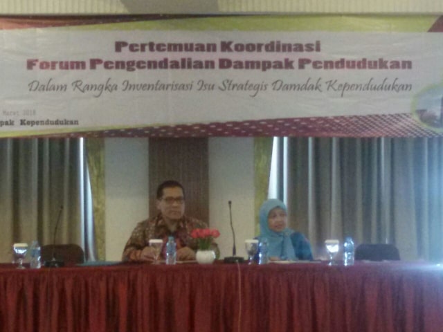 BKKBN MENYELENGGARAKAN FORUM PENGENDALIAN DAMPAK KEPENDUDUKAN