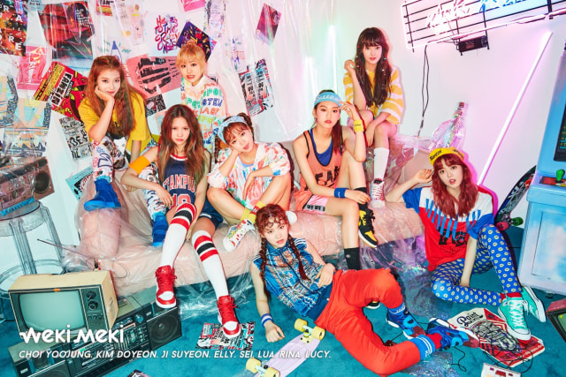 Girlband K-Pop, Weki Meki. (Foto: Fantagio Entertainment)