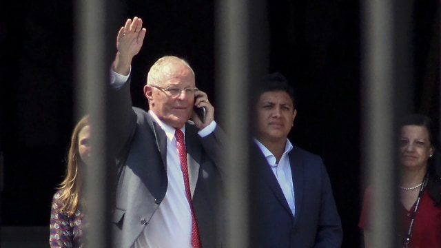 Presiden Peru Mengundurkan Diri (Foto: AFP/LUKA GONZALES)