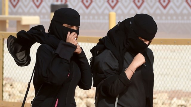 Wanita Arab (Foto: AFP/FAYEZ NURELDINE )