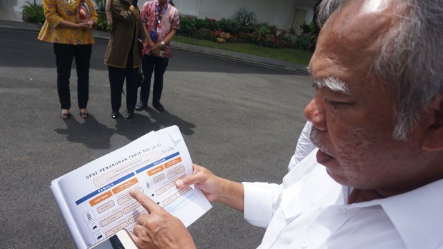 Daftar Rencana Penurunan Tarif Tol (Foto: Yudhistira Amran/kumparan)