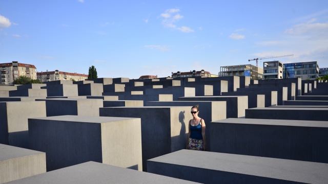 Berlin Holocaust Memorial. (Foto: Tomy Wahyu Utomo/kumparan)